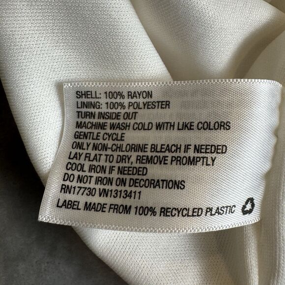 Xhilaration Sleeveless Floral Swing Dress Boho Medium Keyhole Back - Picture 5 of 7